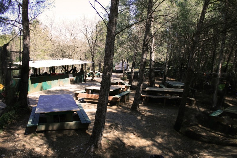 L'Accueil des terrains de forêt de Paintball Marseille